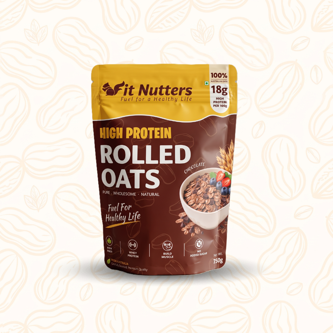 Australian High-Protein Chocolate Rolled Oats – 750g