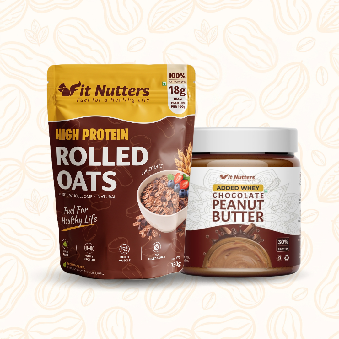 Protein Oats & Whey Added Chocolate Penaut Butter