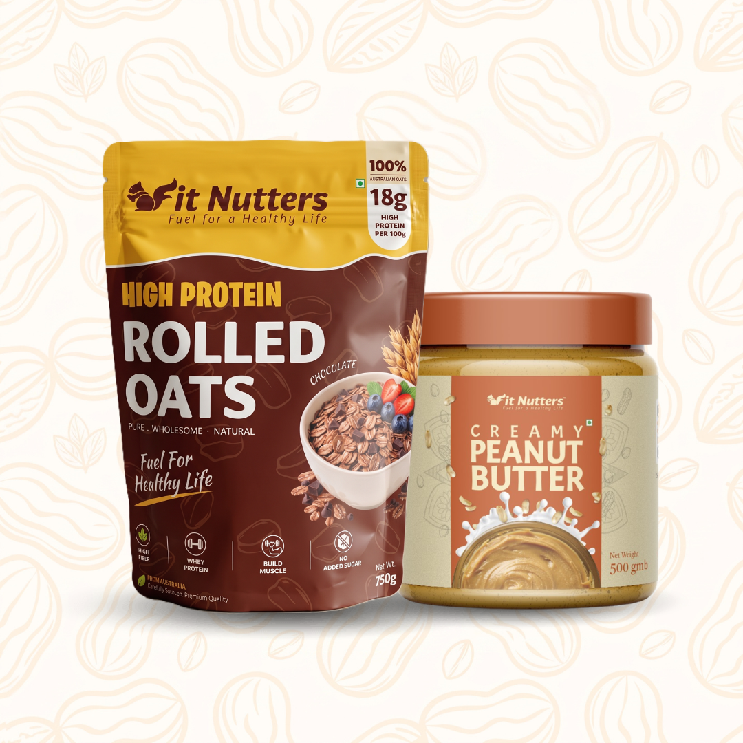 Protein Oats & Creamy Peanut Butter