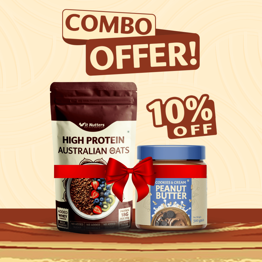 Protein Oats and Cockies & Cream Penut Butter