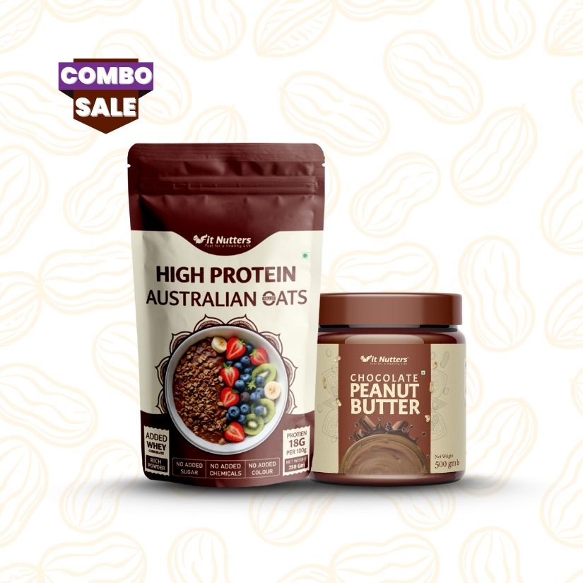 Protein Oats & Chocolate Peanut Butter