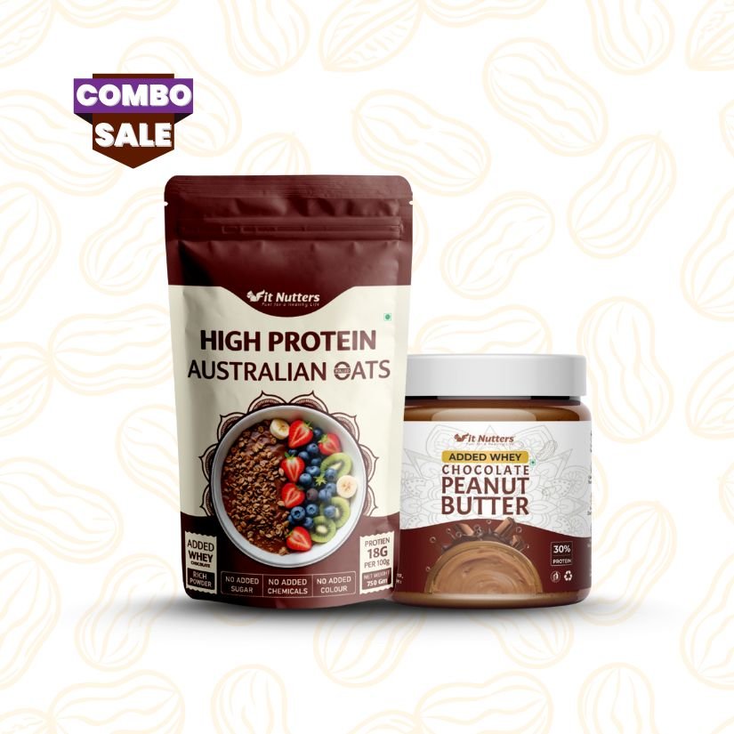 Protein Oats & Whey Added Chocolate Penaut Butter