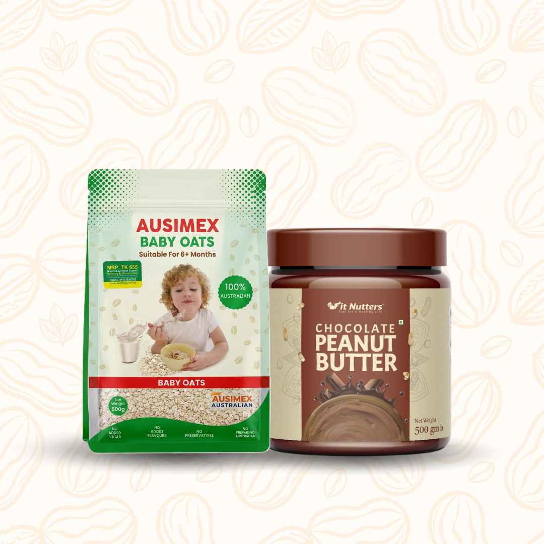 Ausimex Baby Oats & Chocolates Peanut Butter Combo