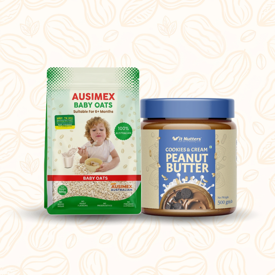 Ausimex Baby Oats & Cookies & Cream Peanut Butter Combo