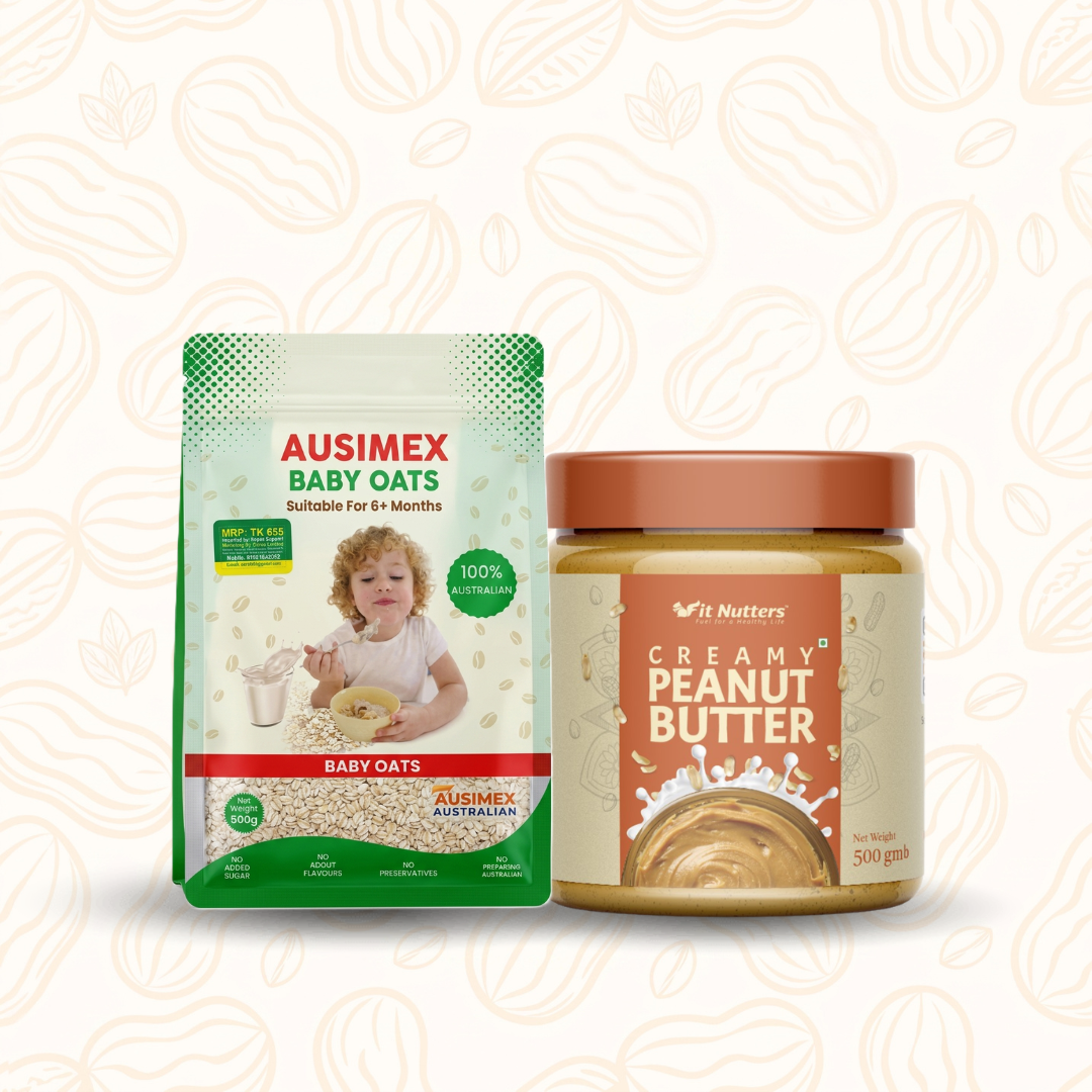 Ausimex Baby Oats & Creamy Peanut Butter Combo