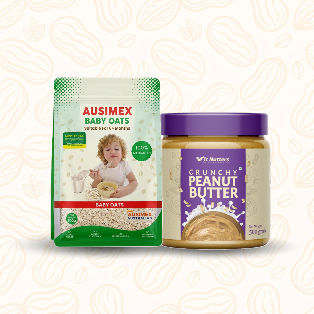 Ausimex Baby Oats & Crunchy Peanut Butter Combo